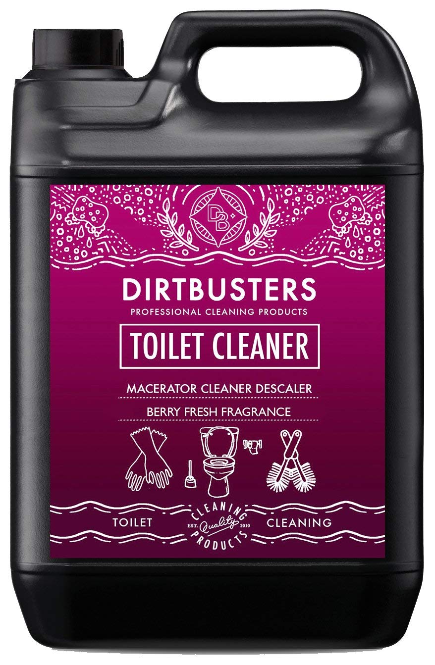 Dirtbusters toilet Macerator Saniflo Descaler Cleaner septic tank safe