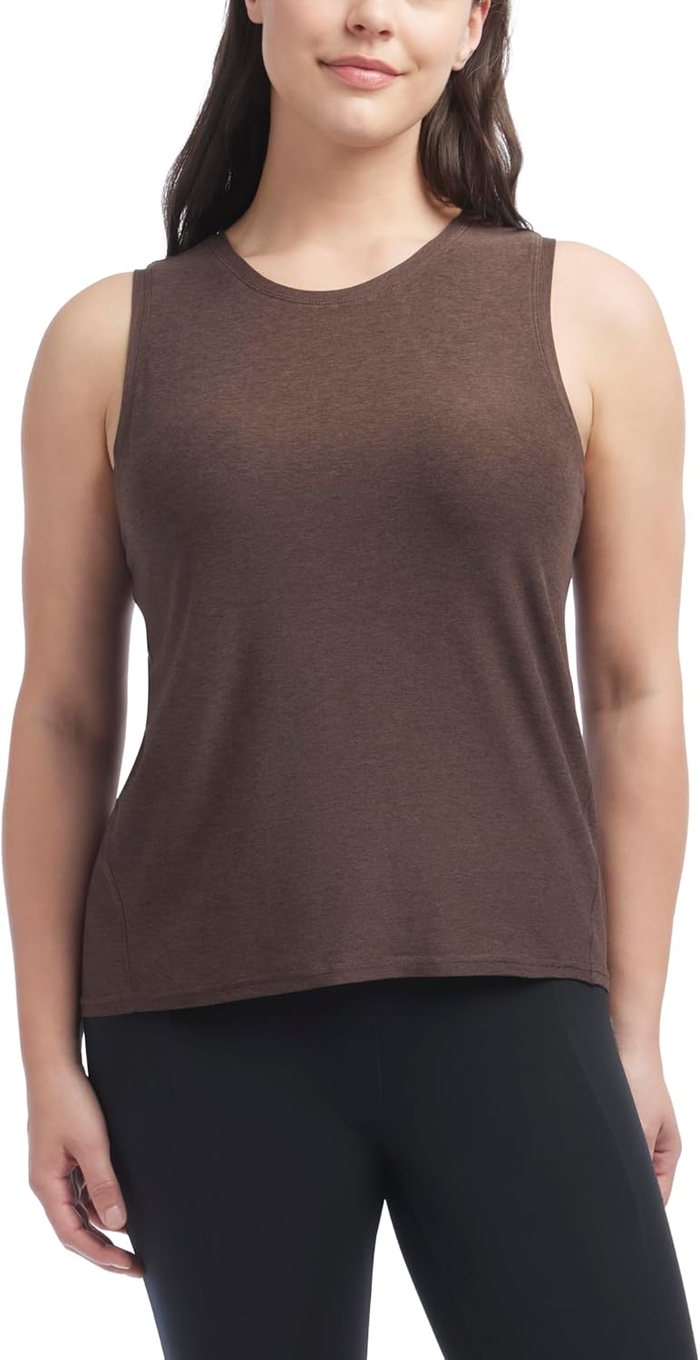 Jockey Womens 2 Pack Breathe Workout Tank Tops - Image 5