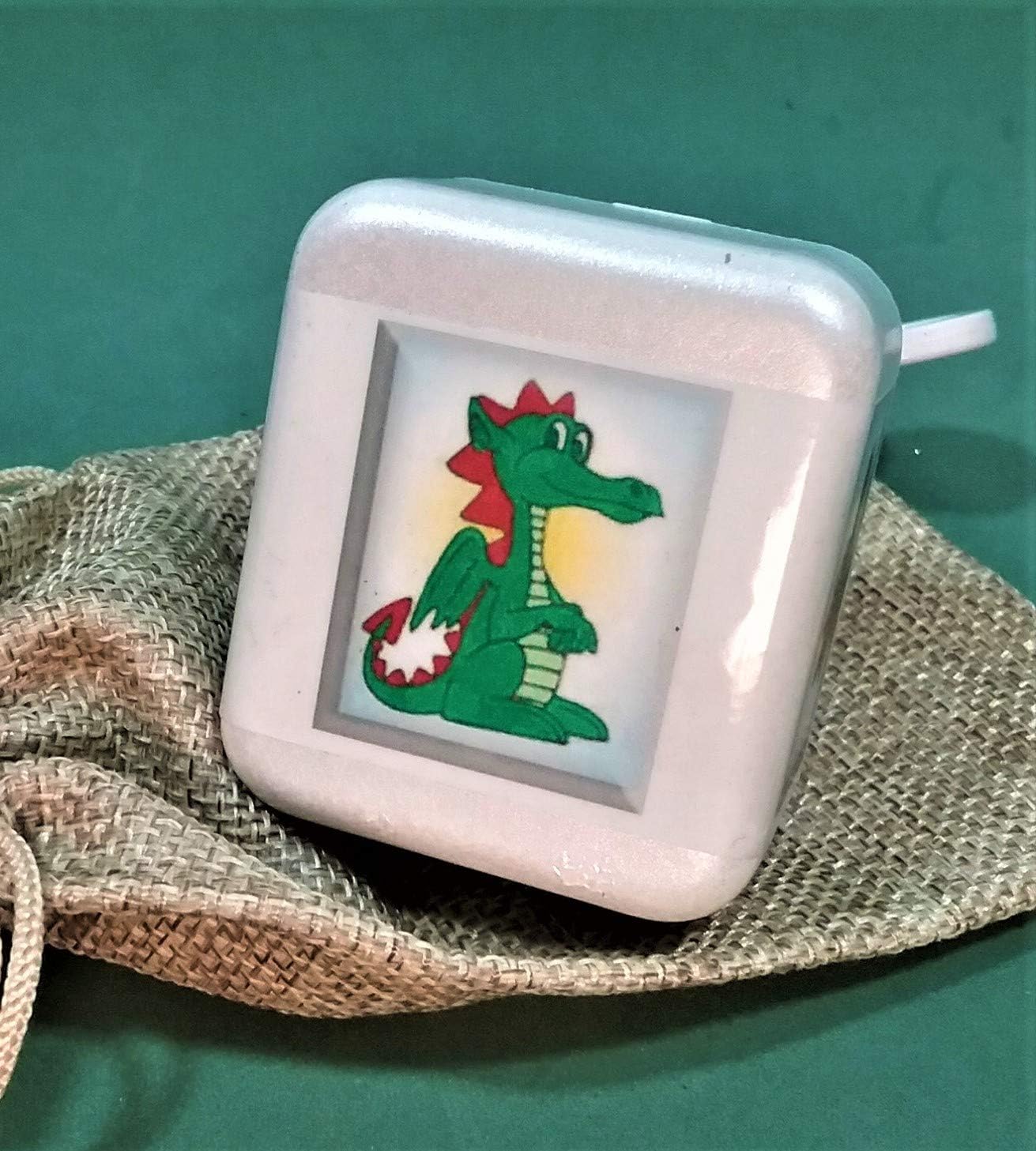 Puff the Magic Dragon - - Collectible Music Box Movement - - Children Songs - - Butterfly Winding Key - - Good for Little Hands - - Sounds Great - - Quality Music Box +