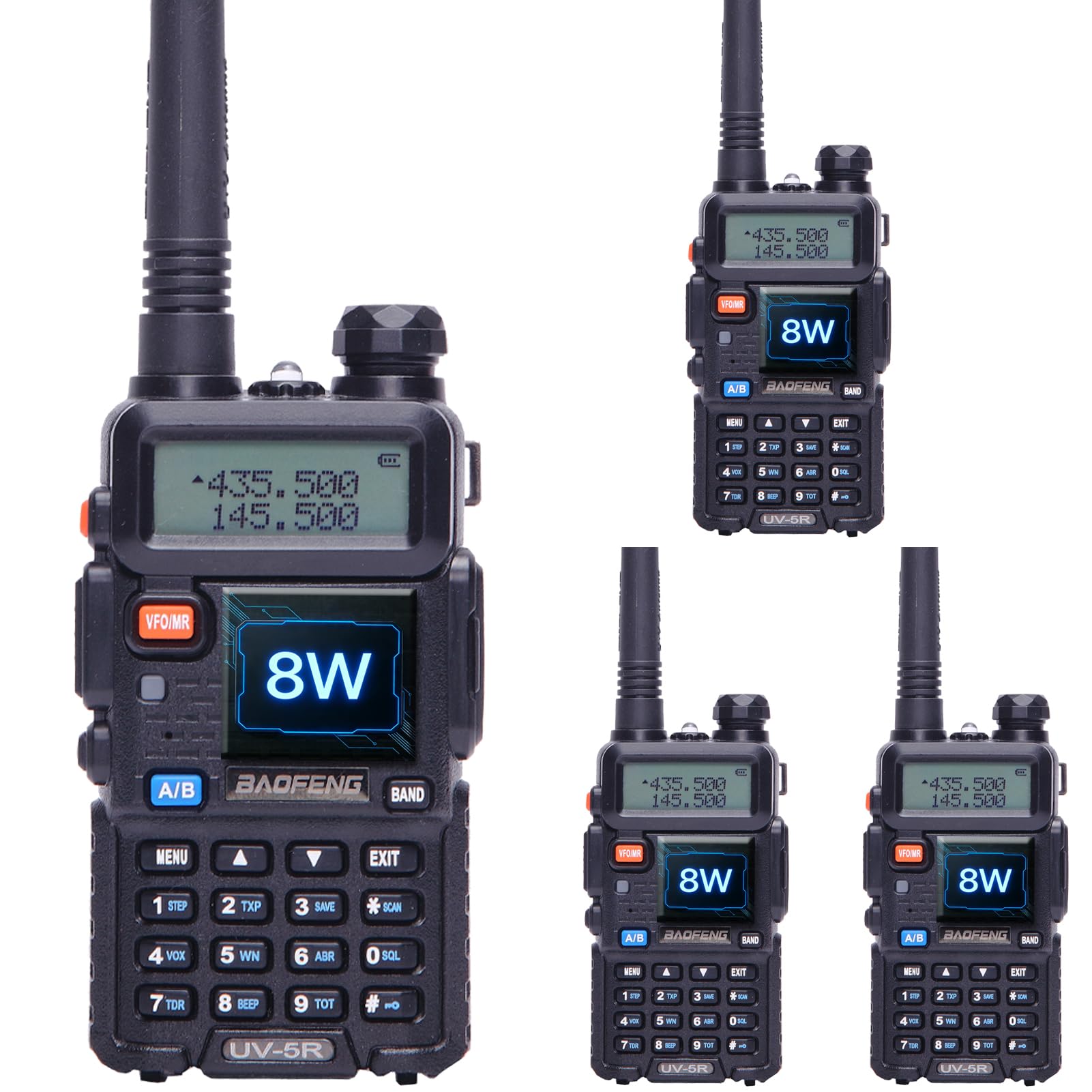 Amazon.com: Baofeng UV-5R Dual Band Two Way Radio Handheld Ham