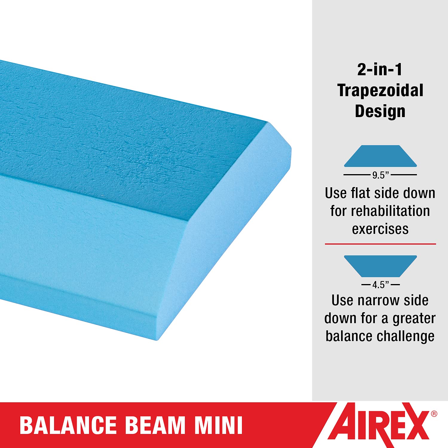 AIREX Balance-Beam Mini Bleu