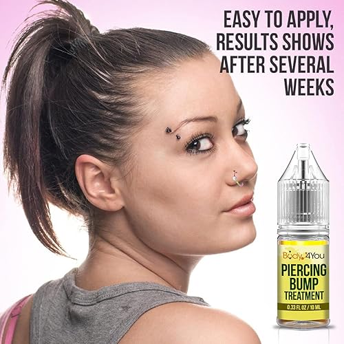 Miniatura 8 de BodyJ4You Tratamiento de perforación de protuberancias para eliminar queloides, solución natural para cuidado posterior, nariz, vientre, labio,
