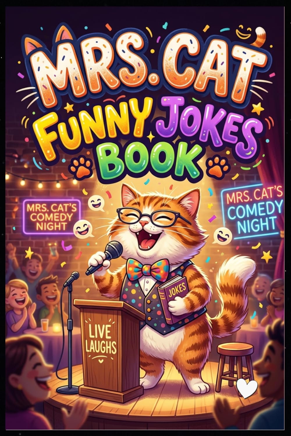 Mrs. Cat Funny Jokes Book