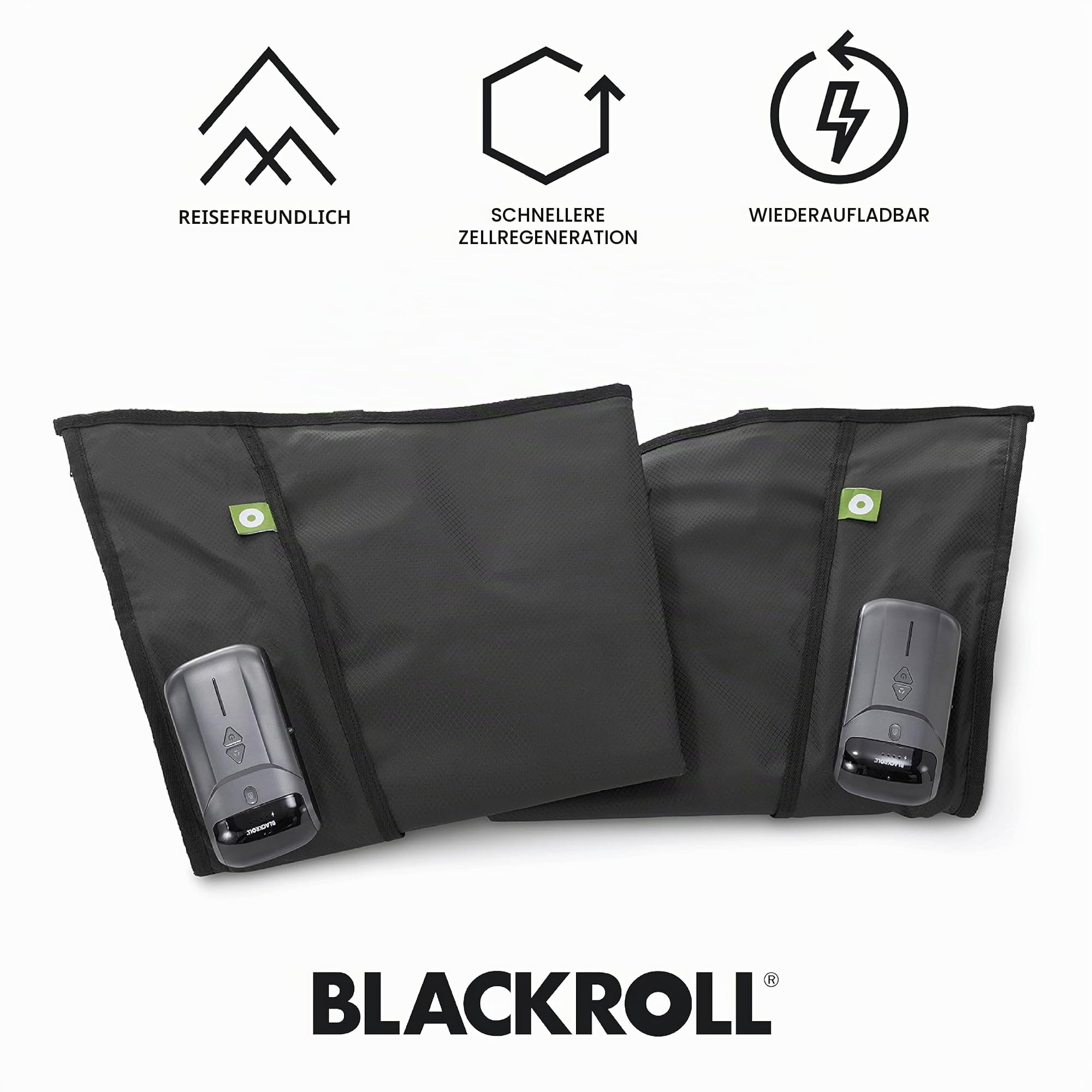 BLACKROLL® COMPRESSION BOOTS - Hochwertige Kompressionsmassage für Beine - Verbessert Durchblutung und Beweglichkeit - Ideal für Regeneration und Entspannung - Größe L