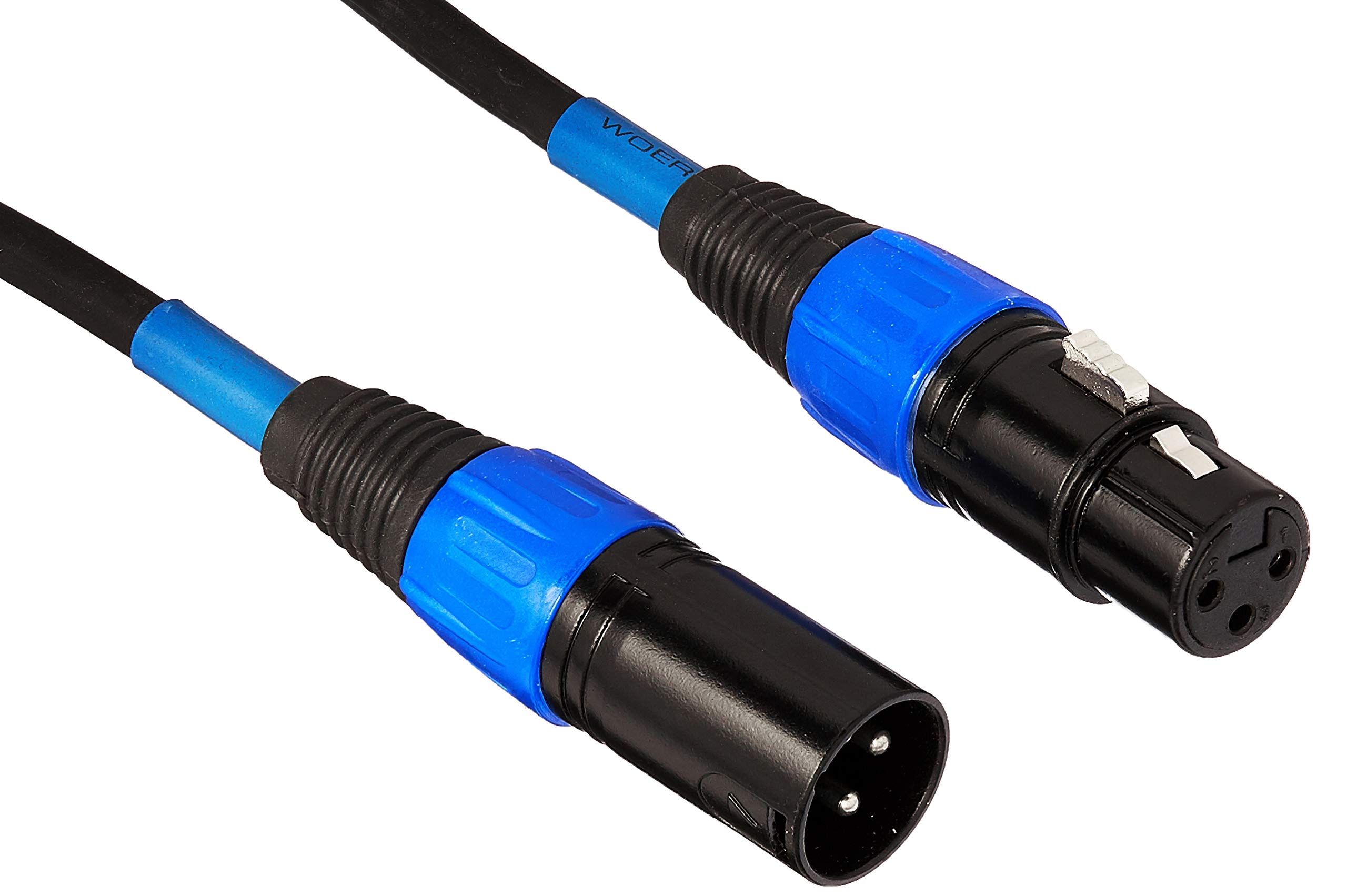 Blizzard Lighting DMX-10Q 10 Foot Color Coded 3-PIN DMX Cable