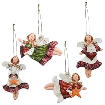 天使の壁掛け　お値下げ致しました　クリスマスセール 星形壁掛け②(クリスマス)