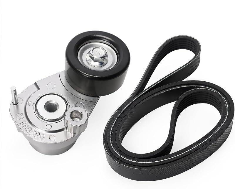 Kit de tensionador e correia poly-V JAVOUKA para Chevrolet Sonic e Cruze 1.8L – Conjunto