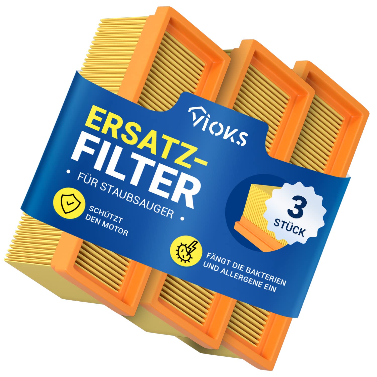 Filtro pieghevole piatto per Kärcher 6.414-498