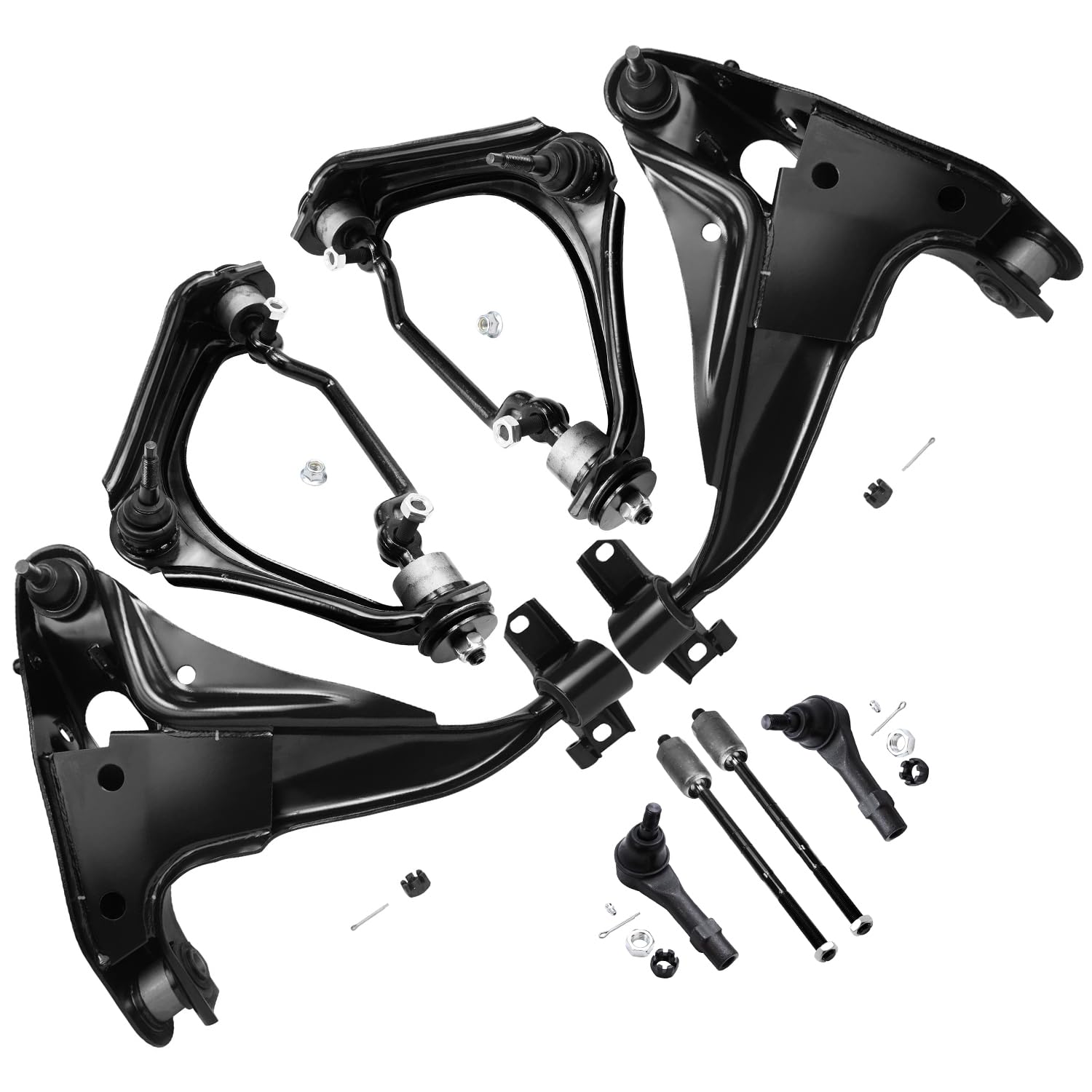 Detroit Axle - 8pc Front End Control Arms Kit for 2002-2003 Ford Explorer