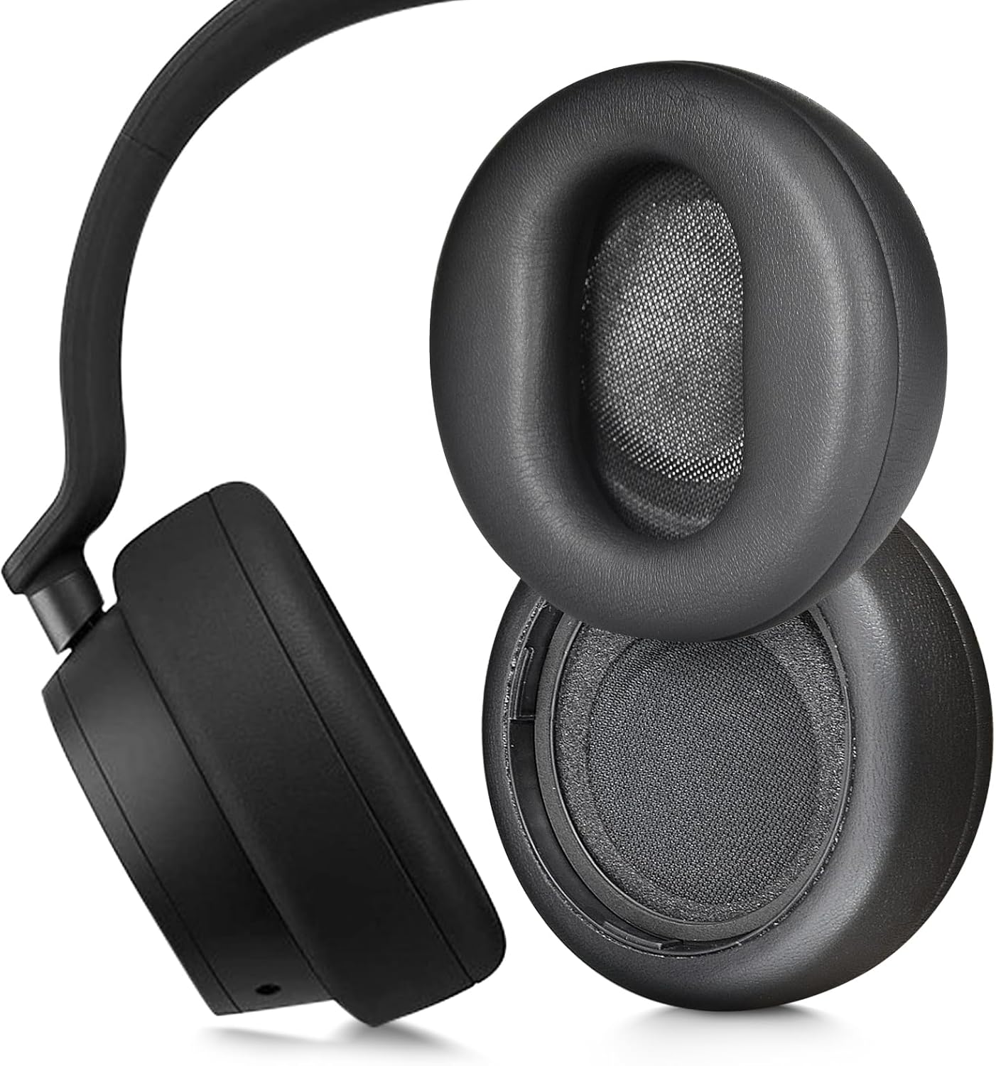 Ear Pads Replacement Compatible with Microsoft Surface GEN I Headphone earpads Ear Pads for Microsoft Surface GEN II Ear Cushions Cups (Black)