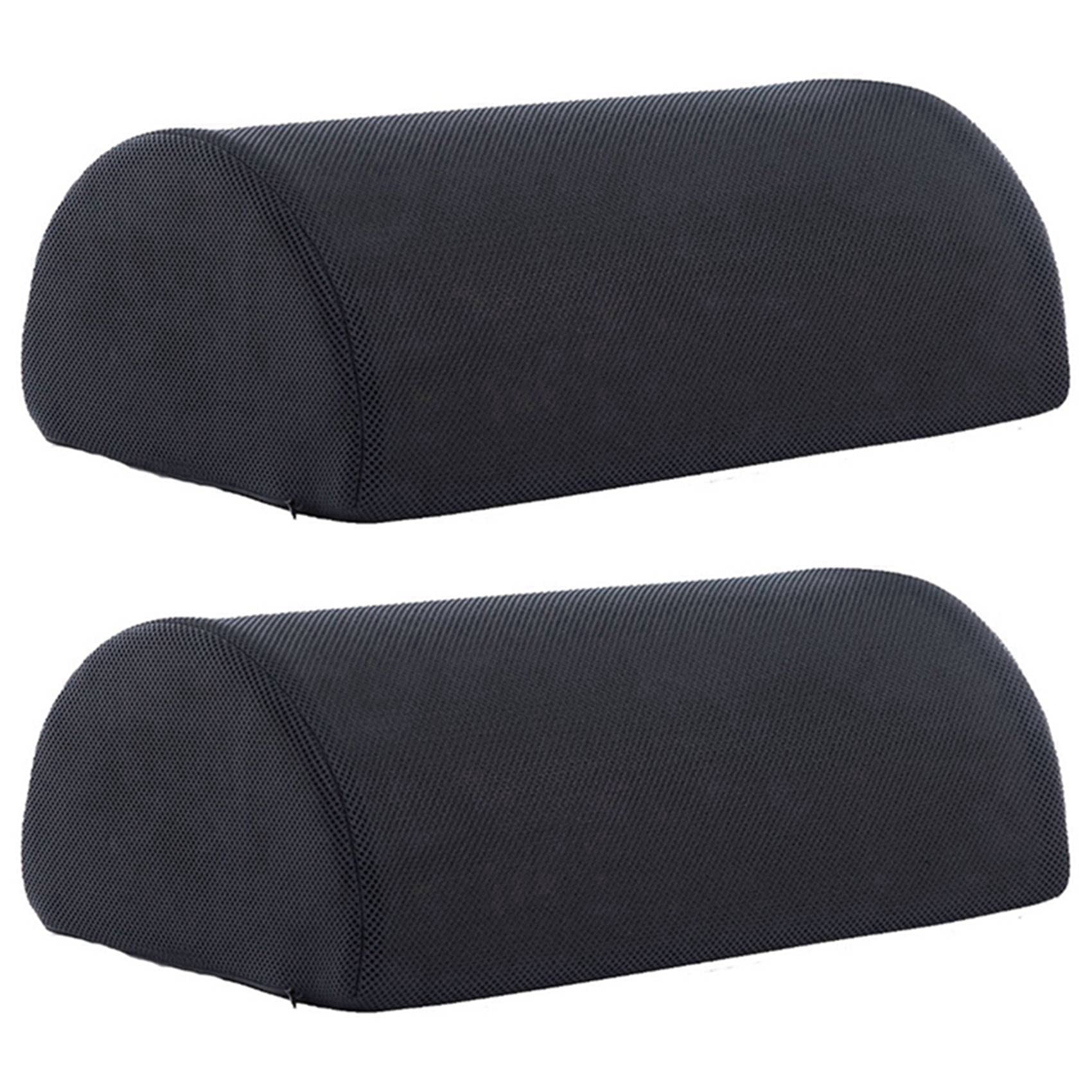 Hndhbfgrt 2X Ergonomic Feet Cushion Support Feet Stool Foam Pillow Foam Footrest Massage (Net Cloth)