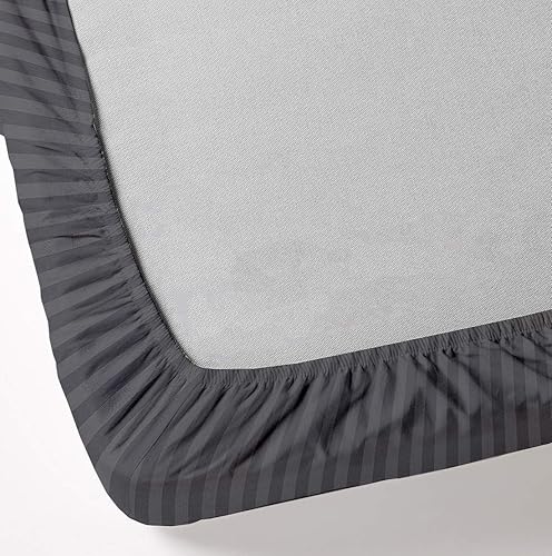 Miniatura 3 de Mattress-Homes Juego de sábanas tamaño King de 6 piezas con bolsillo extra profundo, colección de lujo de hotel, 100% algodón egipcio, sábana bajera