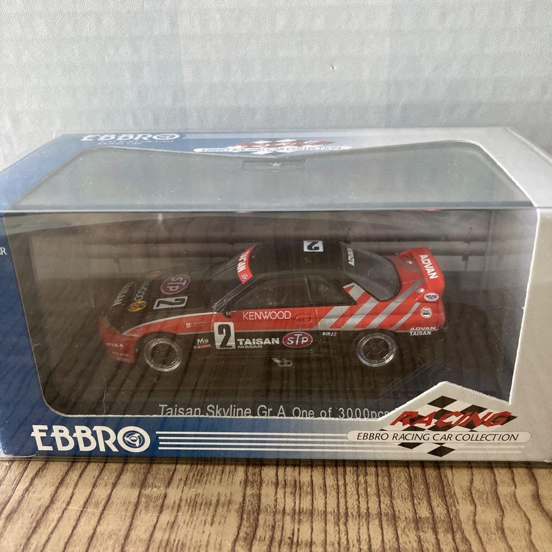 エブロ（絶版品）タイサン　スカイラインGR.A 限定3000個 1/43 エブロ 419 タイサン スカイライン R32 GT-R Gr.A #2