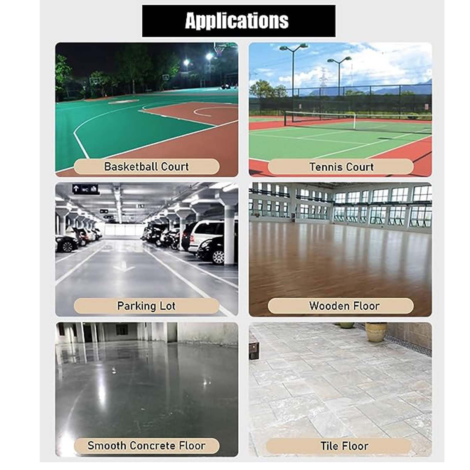Escobilla de Goma Resistente de 1,5 Metros para Pistas de Tenis con Ruedas - Extractor de Agua de Aluminio y secador para Pistas de Baloncesto - Herramienta de Secado rápido de Suelos con CU