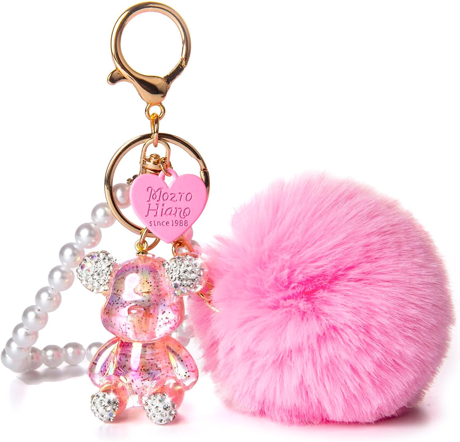 YOU WIZV Kawaii Cute Bear Keychain for Women, Bling Liberia Ubuy