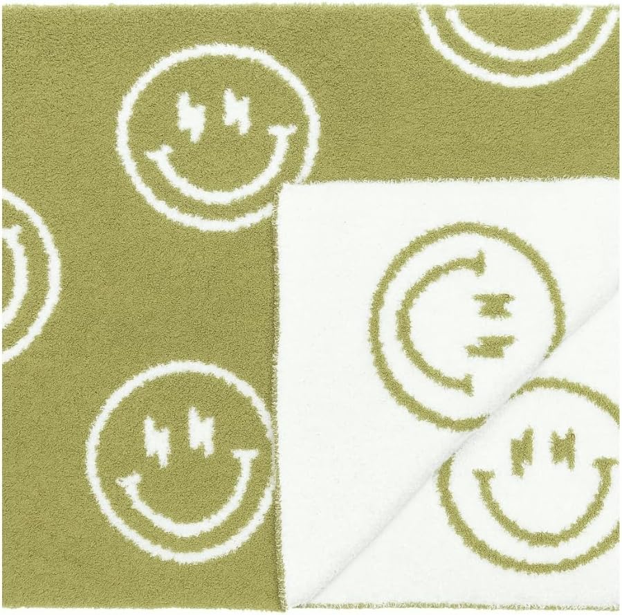 L+L USA Dinosaur T-Rex Baby Blanket 28"x40" - DreamSoft Knit Throw for Crib, Stroller, Car Seat - Soft Blanket/Newborn Nursery Gift Essential for Toddler, Infant, Kids, Boys, Girls (Baby Blue/White)