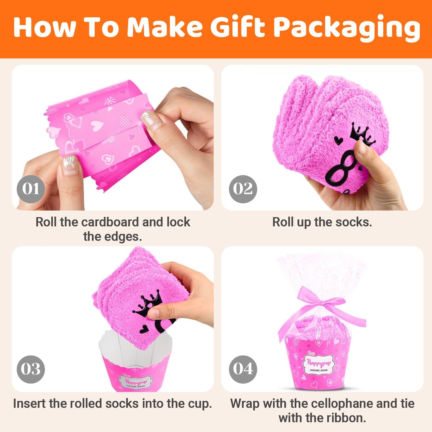 HAPPYPOP Birthday Gift Ideas - Socks for Kids Age 5-12, Presents for 5-12 Years Old Girls - Image 4