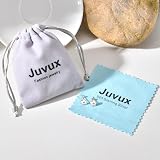 Juvux 925 Sterling Silver Flower Stud Earrings – Tarnish and rust resistant finish