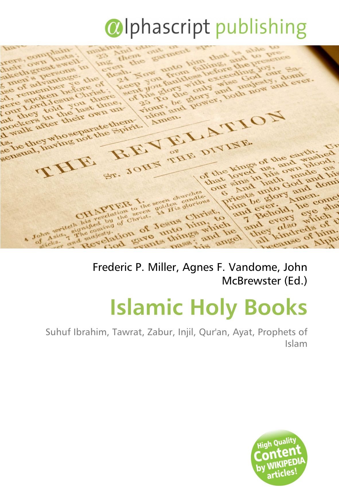 Livres Saints Islam Coran Tawrat Injil : Recueil des Récits des Prophètes et Versets
