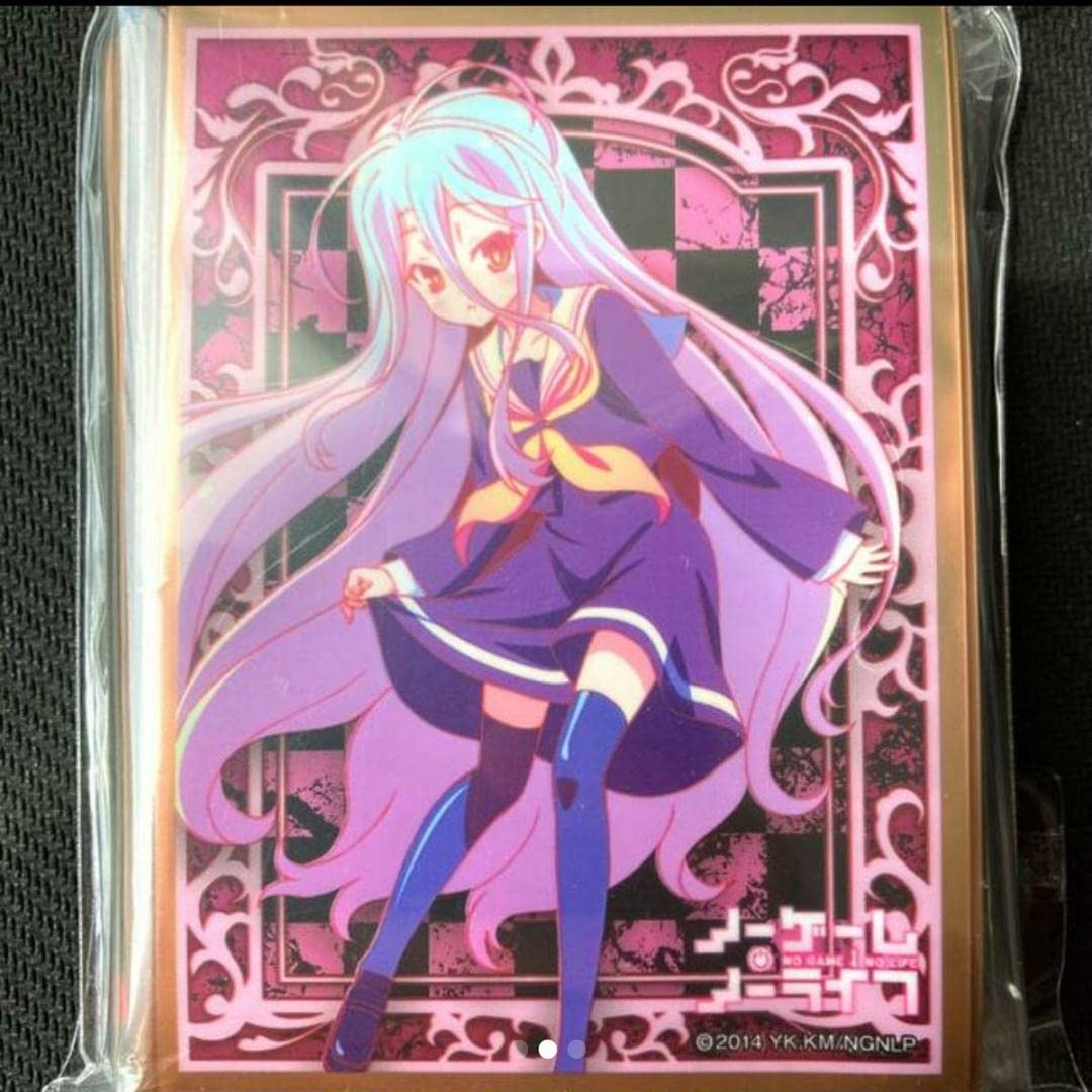 Amazon | きゃらスリーブ ノーゲーム ノーライフ ノゲノラ 白 | トレカ