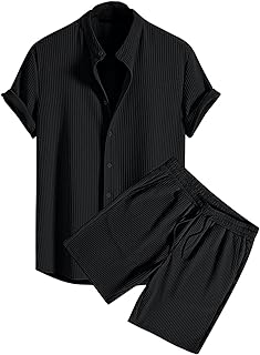 GRECIILOOKS Co-ord Set for Men Solid POLY LYCRA BLEND T-Shirt & Shorts Nightwear Set | Summer Loungewear, Beachwear & Nigh... Price In India