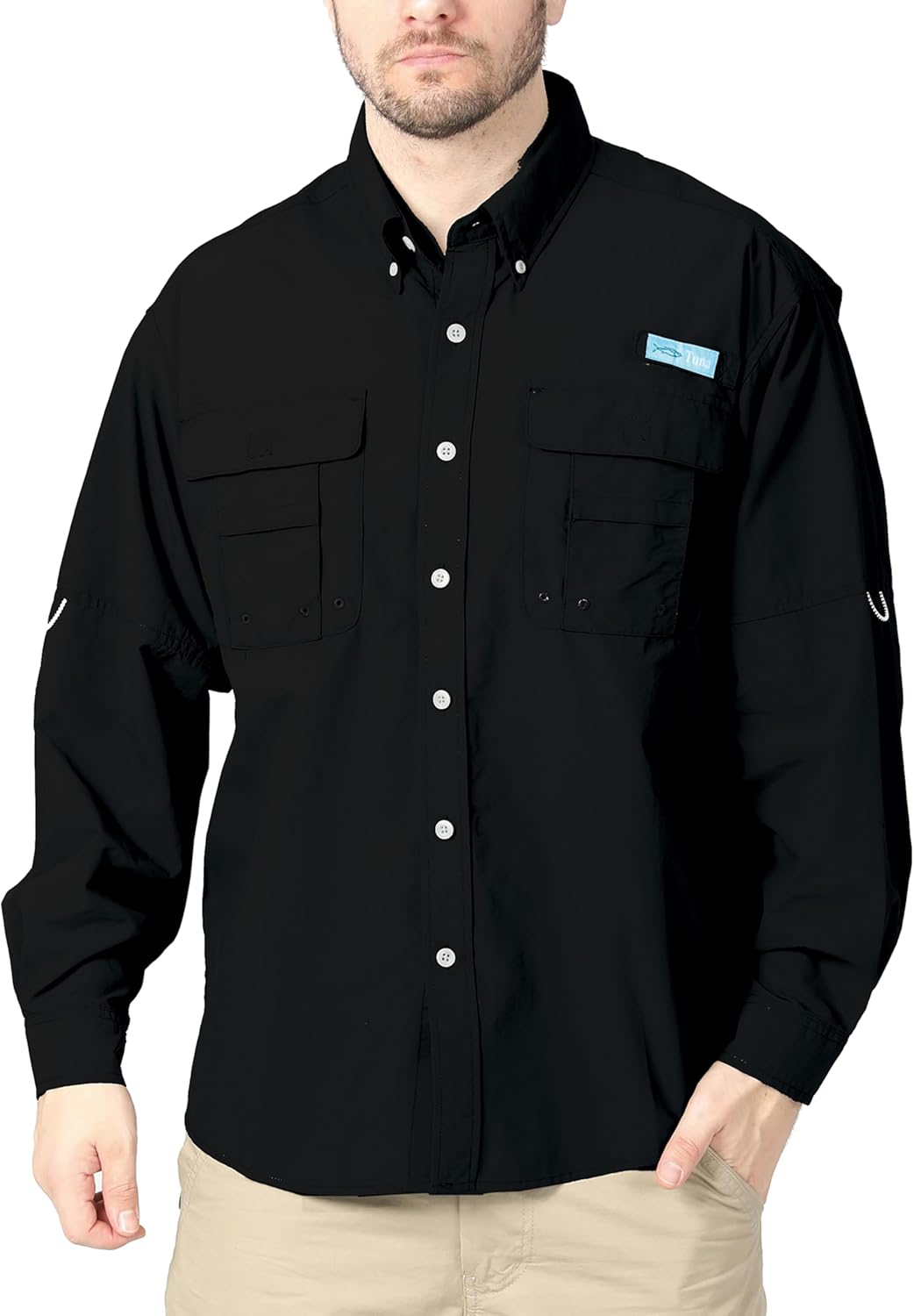 Fishing Shirts for Men Long Sleeve UV UPF 50+ Sun Protection Shirts Breathable Quick Dry Button Down Shirts