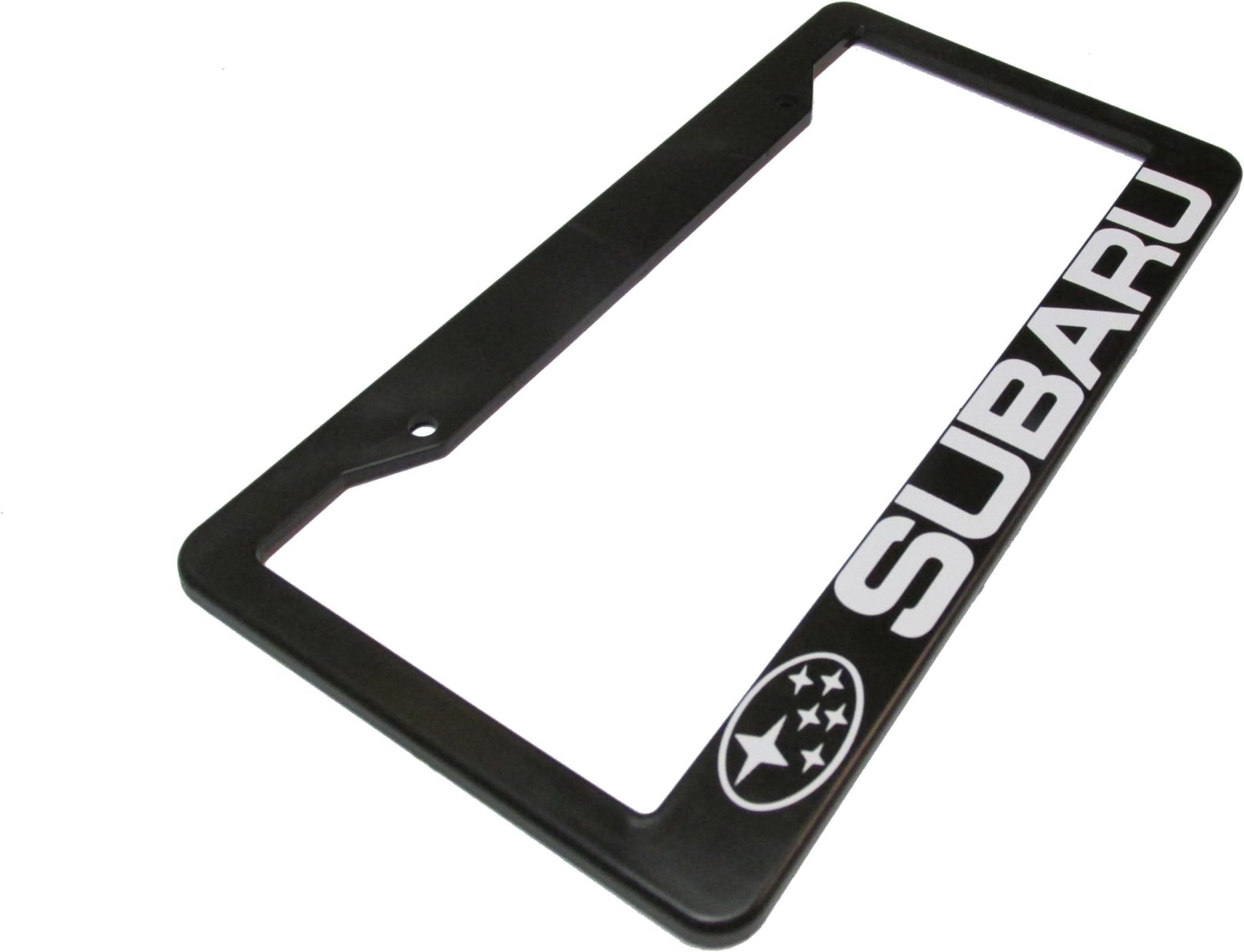 SUBARU License Plate Frame Black