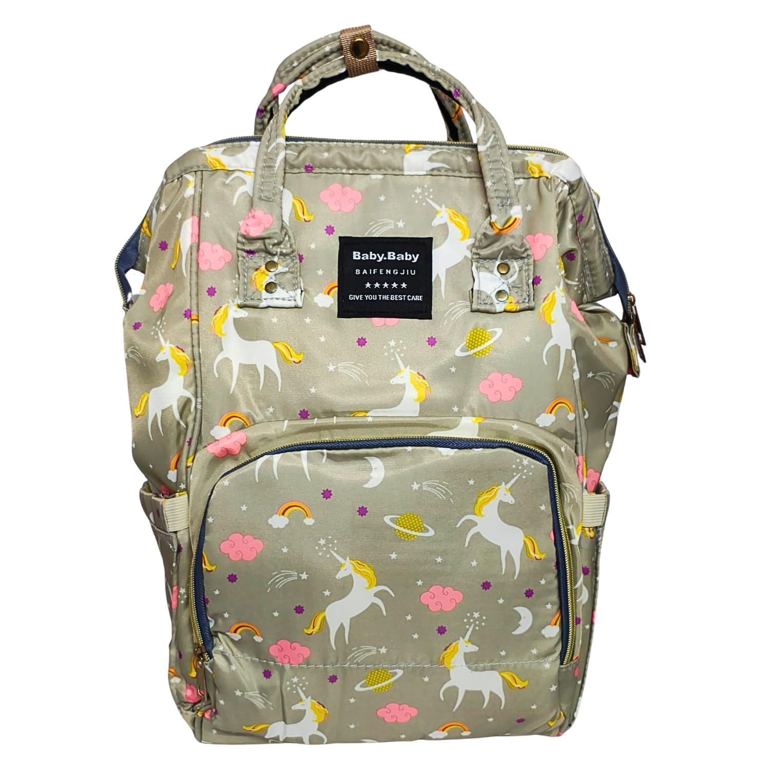 Premium Baby Diaper Bag for your newborn’s essentials, Stylish Backpack Large Capacity To Carry All Baby Needs Use For Traveling, Occasion Durable & Multifunctional (22 Litres)-image-21