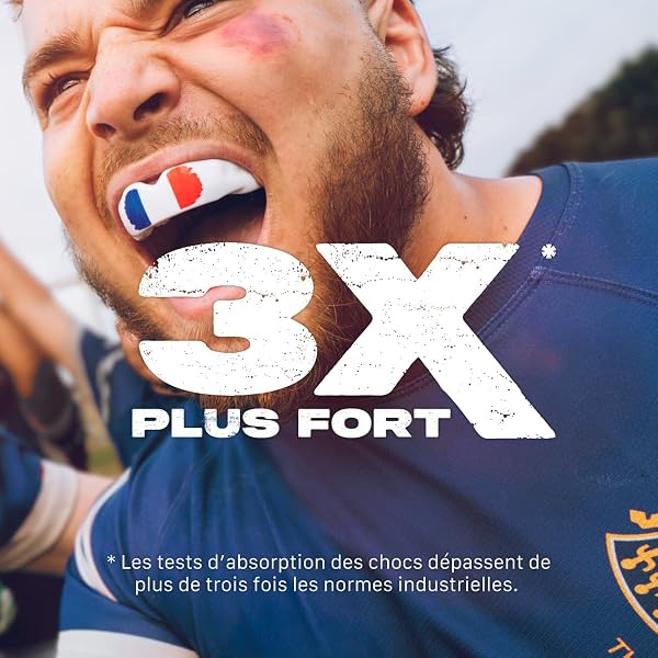 SAFEJAWZ Sport Protège-Dents/Gouttière Coque Dentaire Protege Dent. Protection intégrale pour Tous Les Sports, notamment Le Rugby, MMA, Hockey, Judo, Karate, Les Arts Martiaux et la Boxe - 2