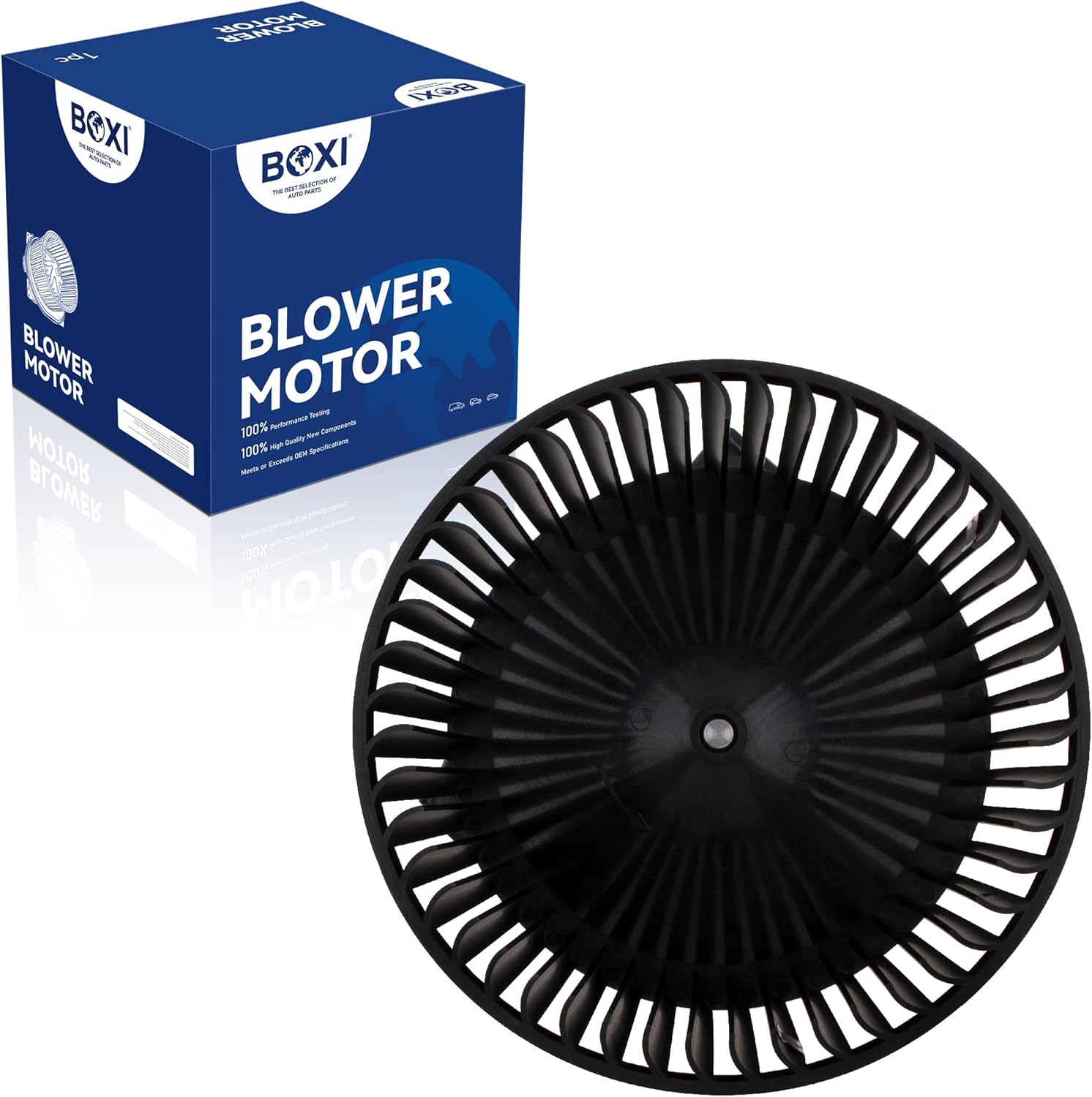 BOXI HVAC Heater Blower Motor with Fan Cage Fits for Saab 9-5 1999-2009 2.3L 1999-2003 3.0L / OE# 75073 5331236