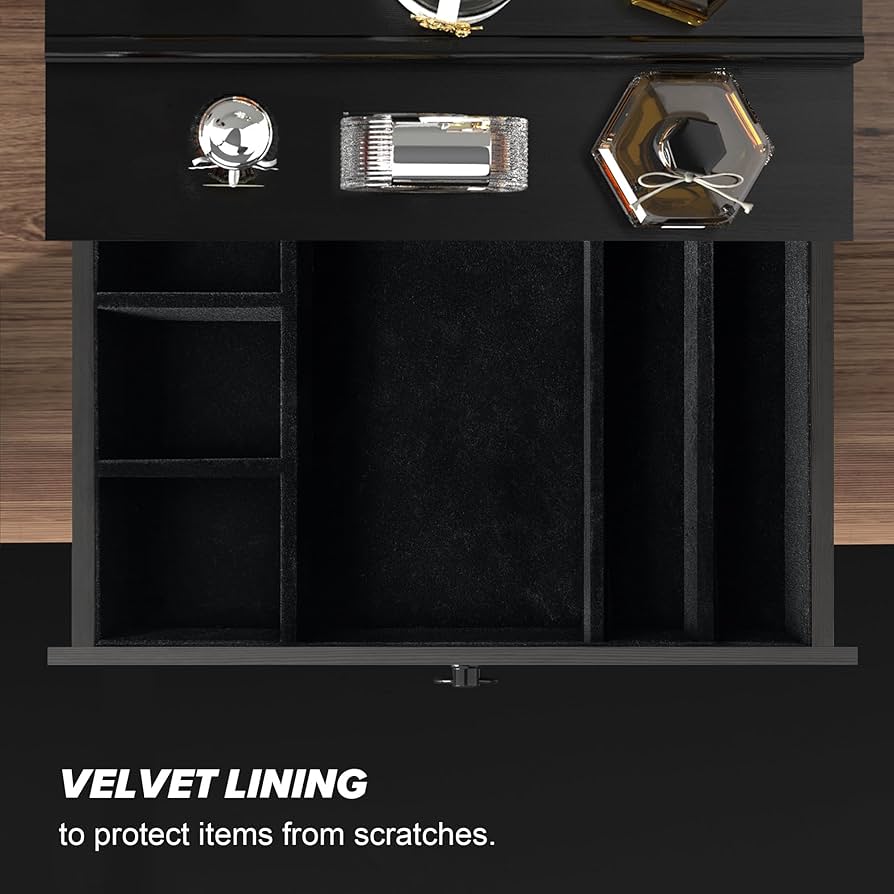 upcessory Cologne Organizer for Men, 3 Tier Wood Perfume Organizer