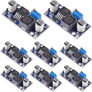 8Pcs LM2596S LM2596 Buck Converter Step Down Module DC-DC 3-40V to 1.5-35V 3A Voltage Regulator Adjustable Power Supply Voltage Module