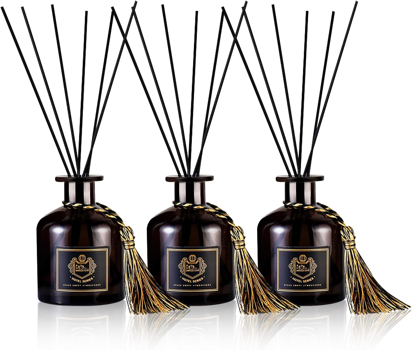Dianaray Reed Diffuser Set of 3, 50ML Home Fragrance