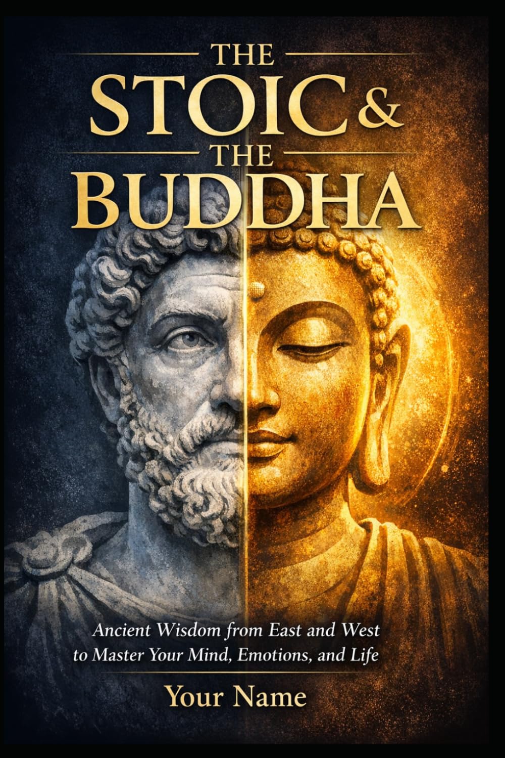 The Stoic & The Buddha: Ancient Wisdom from East and West to Master Your Mind, Conquer Stress, Build Discipline, and Live with Unshakeable Inner Peace