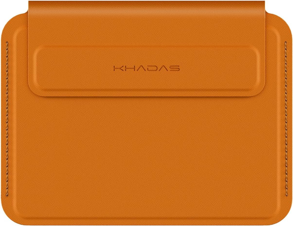 Khadas Mini PC Brown​ Mind Leather Case，Featuring Magnetic Enclosure for Quick and Secure Protection，an Exquisite Texture That Resists Fingerprints for a Clean Look