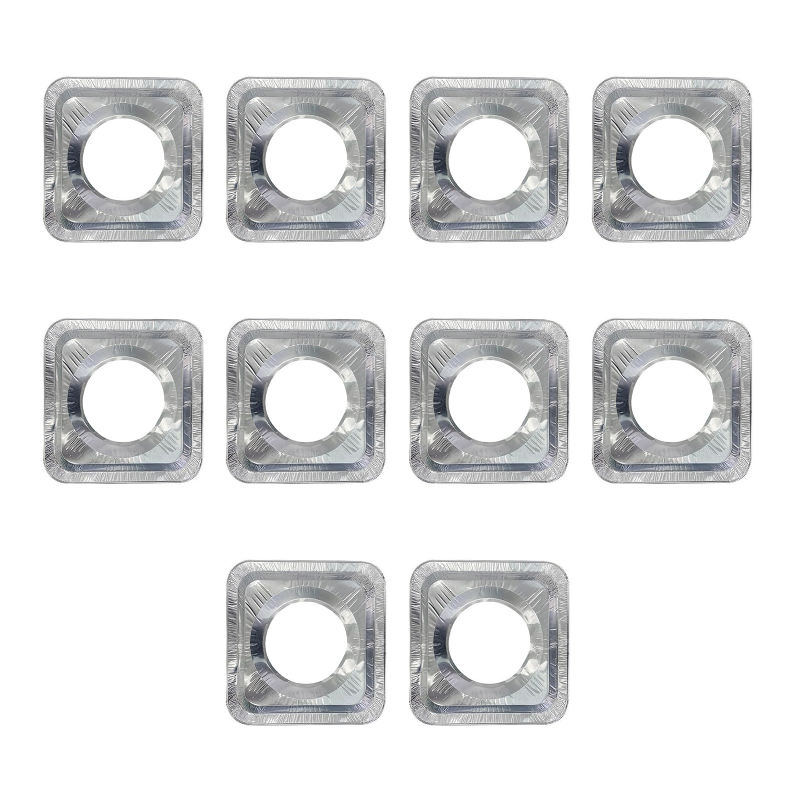 Tsophreniq A Of 10 Tin Stove Liners Oil Proof Covers Stove Liners For Burners Ensuring Clean Cooking Environment Oil Protector