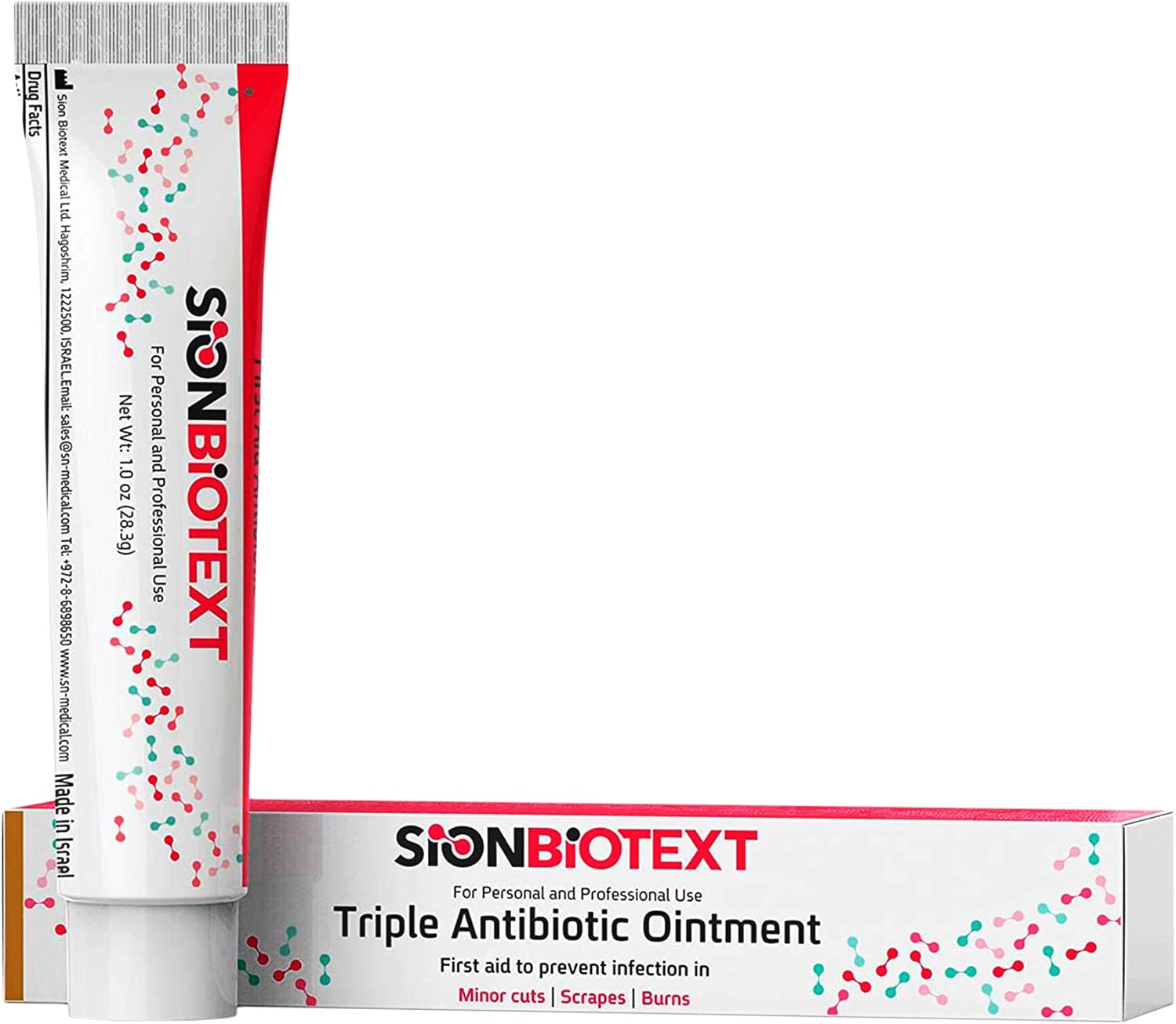 Amazoncom Triple Antibiotic Ointment Maximum Strength Skin Care By Sion Medical Antibacterial Cream Soothes Painful Minor Cuts Scrapes Burns Abrasions 1 Oz Tube First Aid On The Go Expiration Date 122021