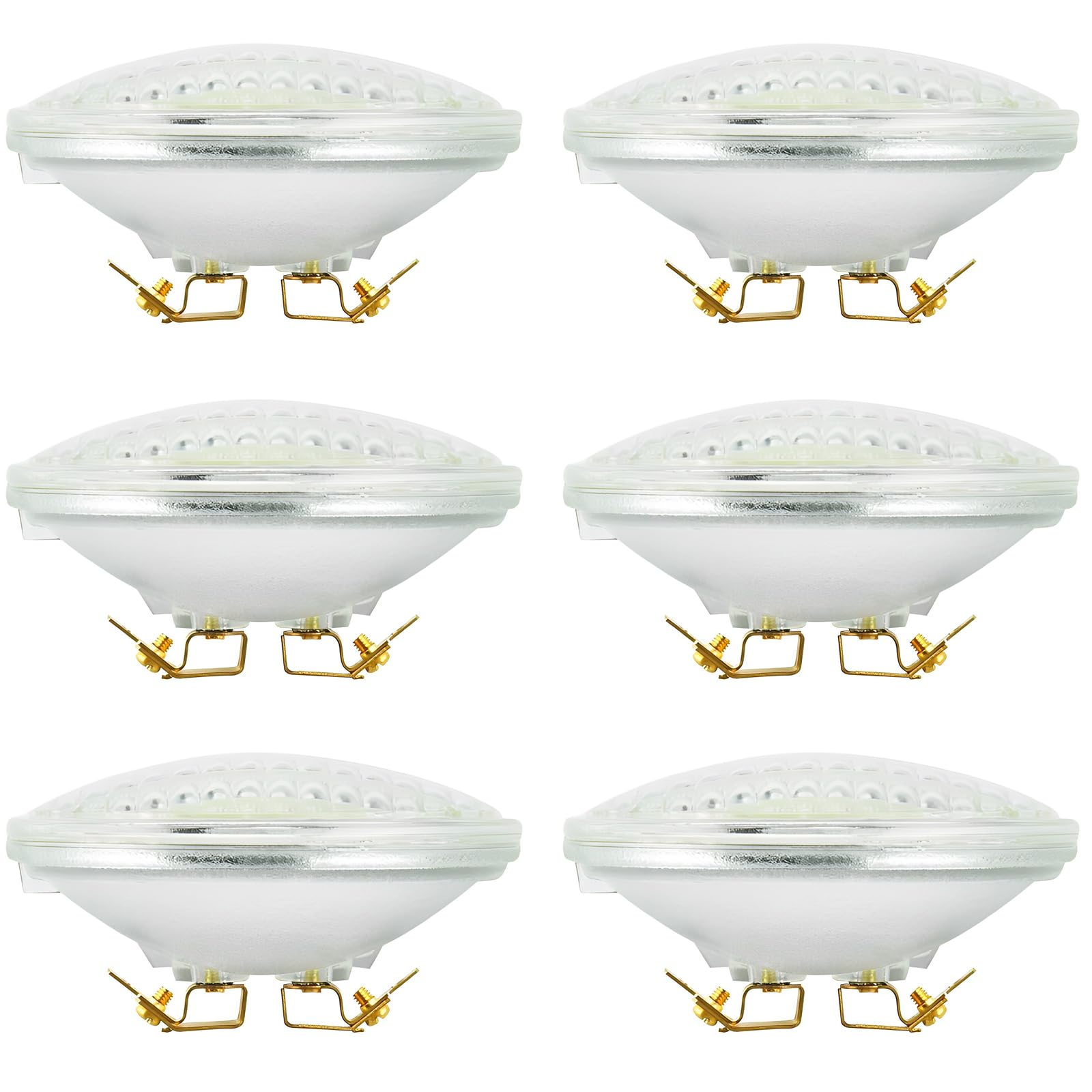 RYTM 6-Pack PAR36 LED Landscape Bulb 9W 60W Halogen Equivalent Outdoor Garden Light Bulb Low Voltage AC DC