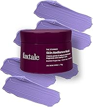 Foxtale De-Tan Face Mask for Glowing Skin| Clay Mask with Lactic Acid for Tan Removal, Reduction in Blackheads, Instant Brightening| New-Age Ubtan Face Pack for All Skin Types | Men & Women- 75g