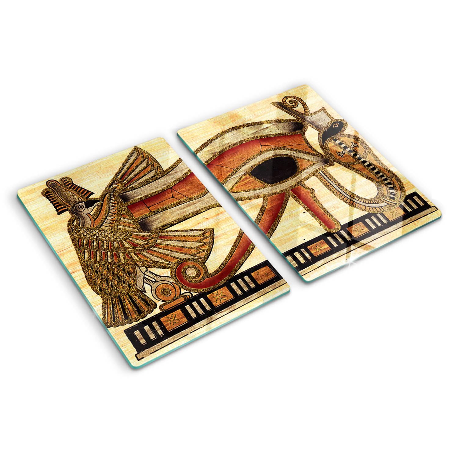 Tapis de découpe en verre Tulup pour sublimer votre cuisine égyptienne