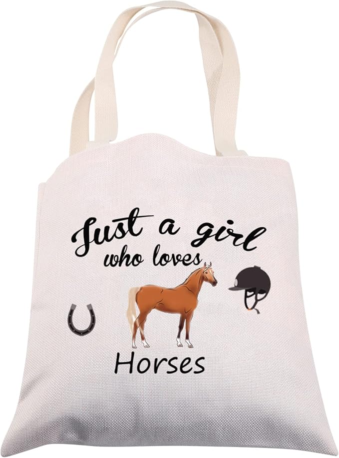 Horses Girls Gifts Horses Lover Gift Just a girl who Loves