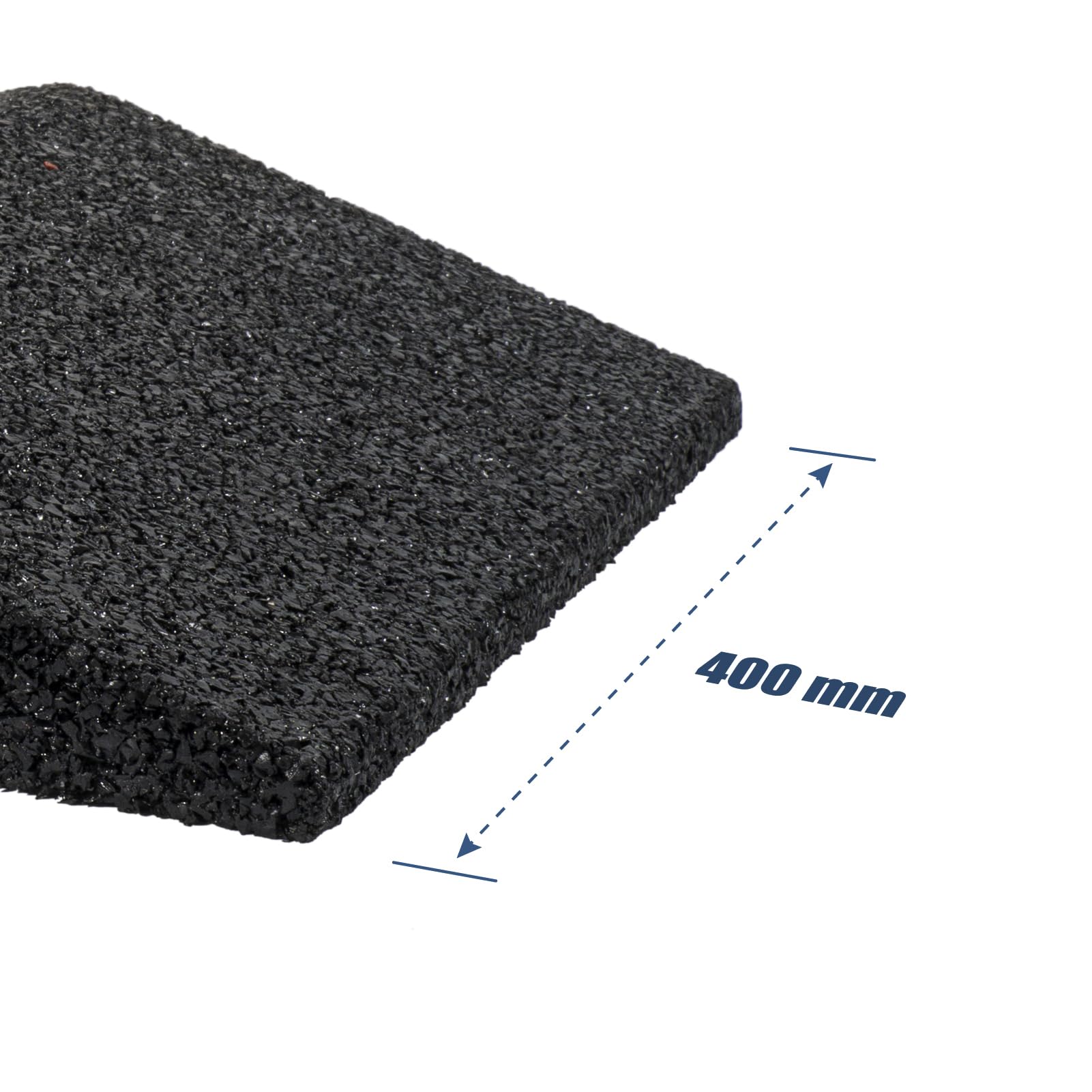 HASKYY Juego de 4 protectores de neumáticos 600x400x64mm hasta neumáticos de 385mm, protector de neumáticos, cama de neumáticos, nido de neumáticos de granulado de goma