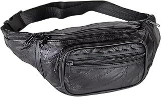 Home-X Leather Fanny Pack for Women and Men