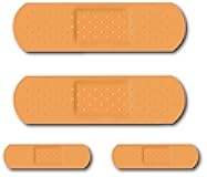 Decals by Haley 4 Pack Vehicle Bandage Stickers for Cars and Trucks Big 3M Decal Bumper Huge dent Cover auto Funny Graphic Viny Safe for Paint Damaged Scratched ding Body Decals Sticker Crack Large