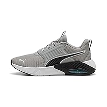 Puma X-Cell Nova FS Scarpe da Corsa su Strada, Unisex, Grigio Echo Black-Vibrant Blue, Taglia 40, Gray Echo Puma Nero Blu Vibrante, 40 EU