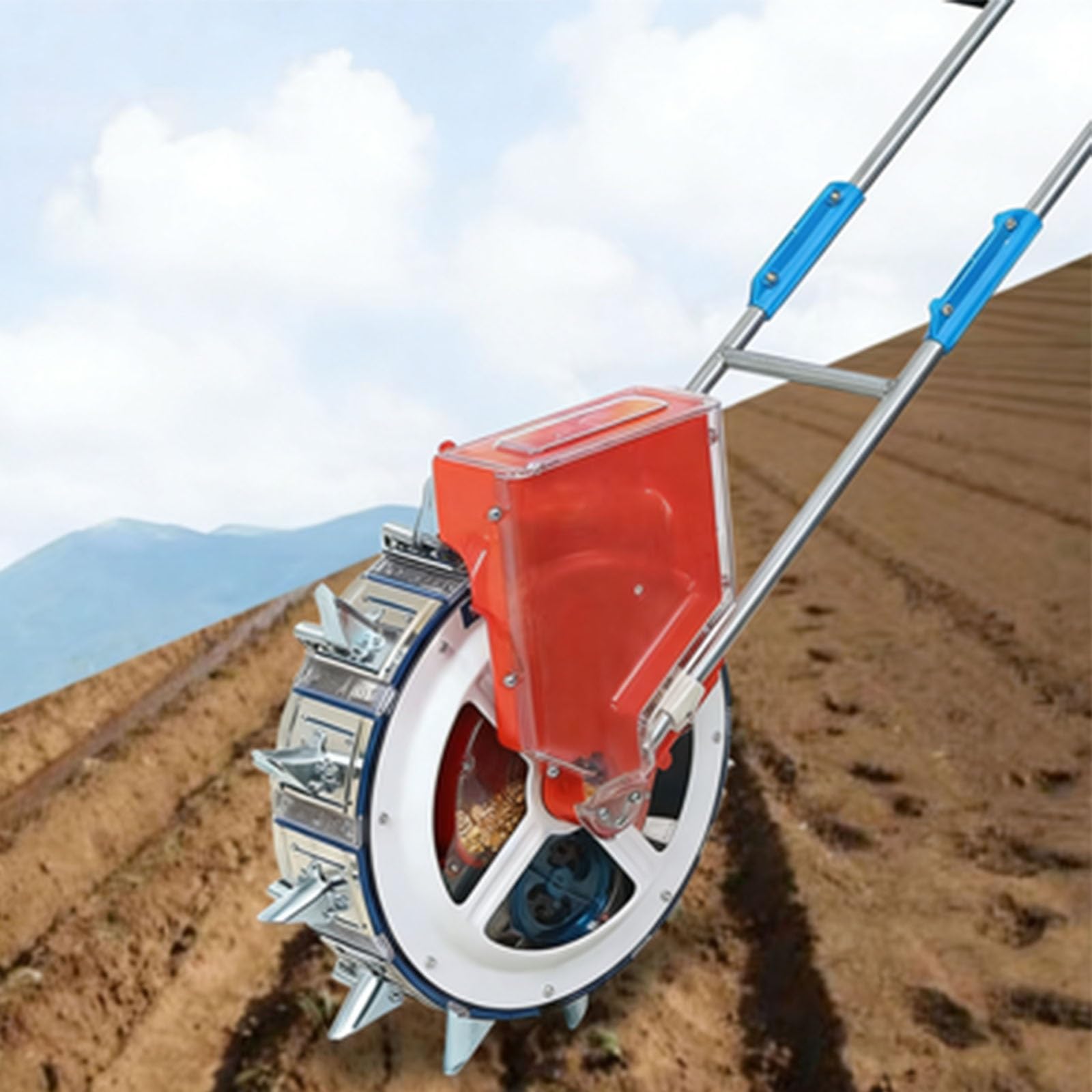 Jardinière manuelle pour semer des graines, idéal pour le soja, les cacahuètes, les haricots mungo, les tournesol, outil de plantation de graines efficace