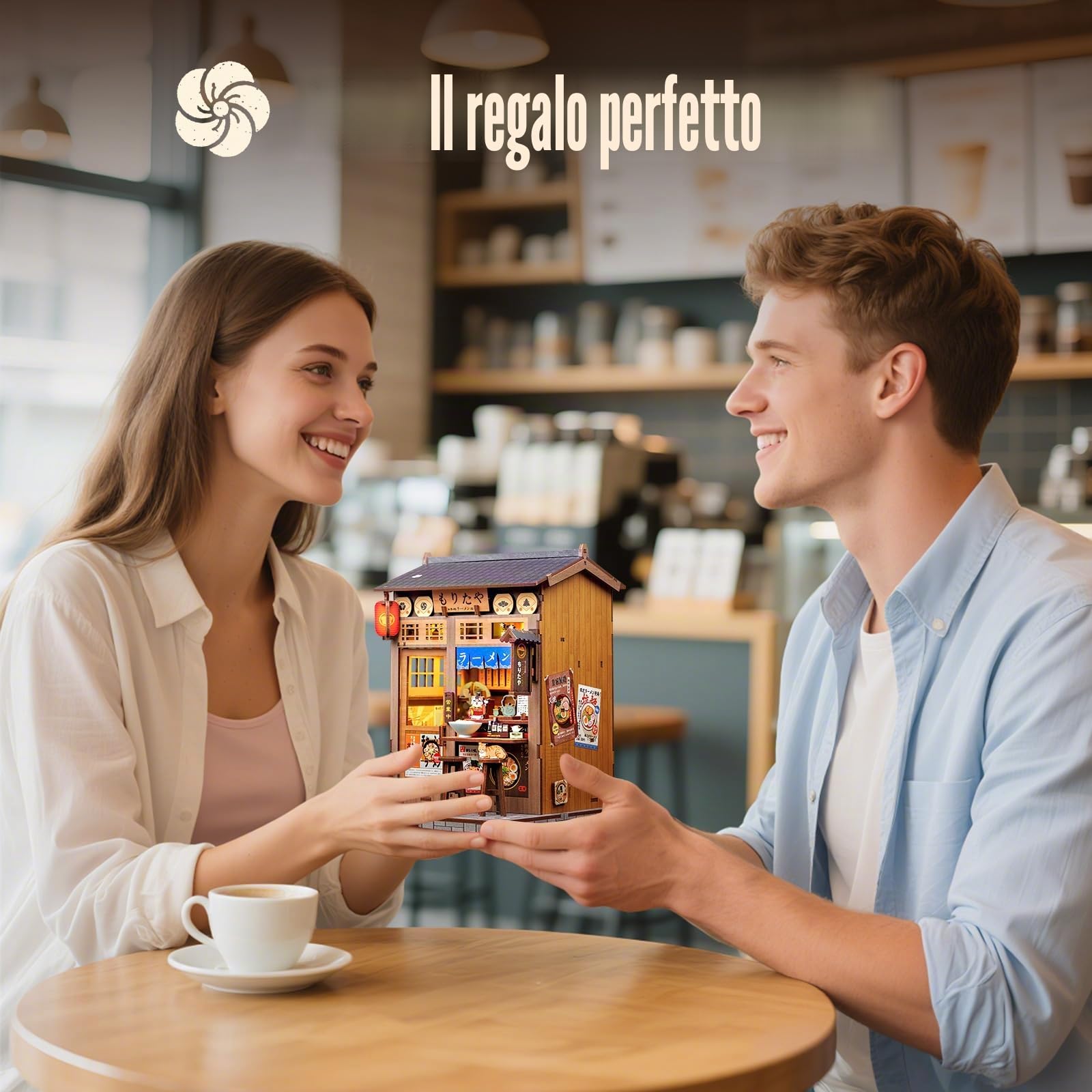 Fsolis Book Nook Kit – Casa delle bambole modello per ragazzi a partire dai 14 anni – Espositore decorativo per libreria e decorazione per la casa | Regalo creativo per giovani hobbisti (Morita-Ya)