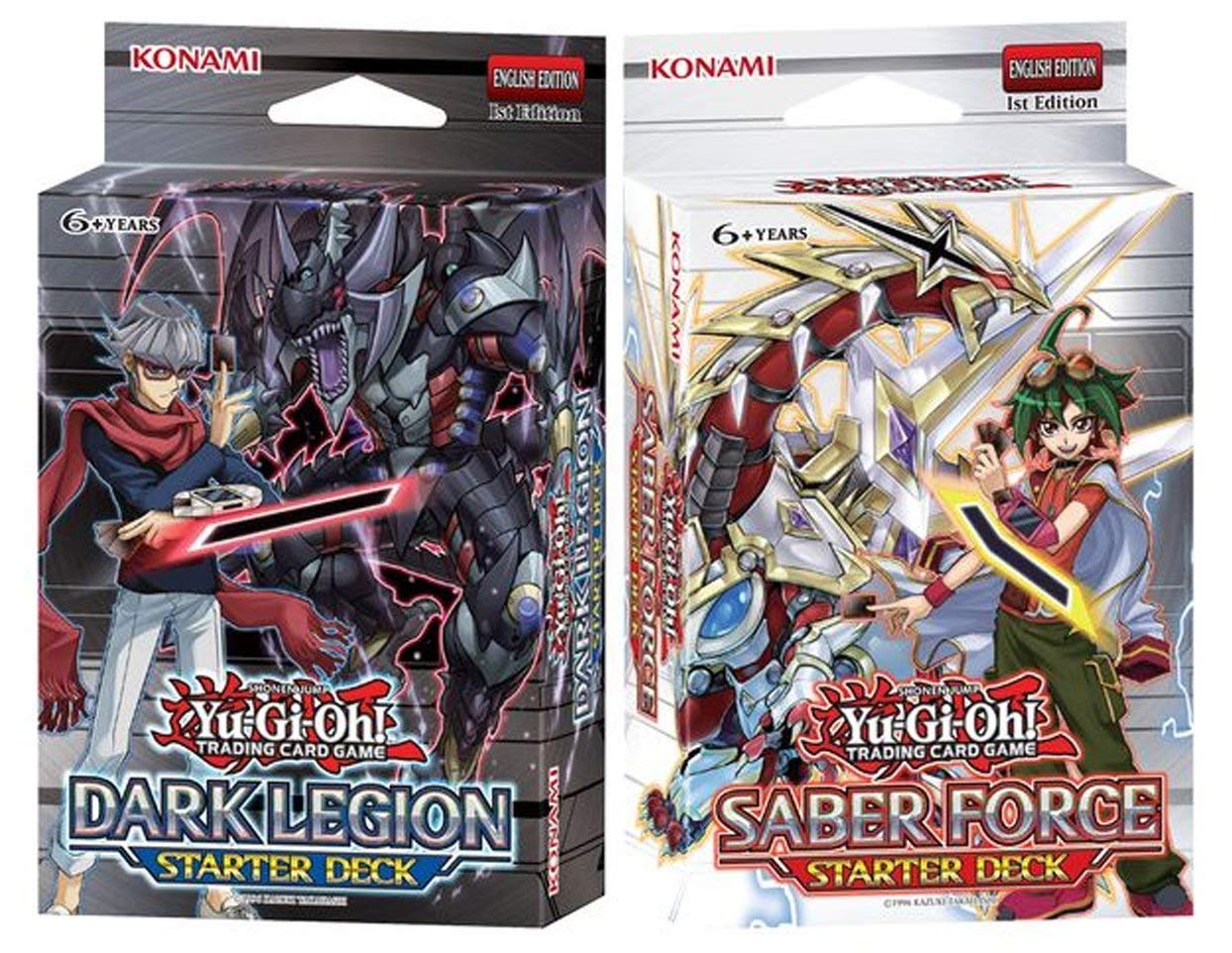 Buy YuGiOh Saber Force & Dark Legion 1st Edition 2 Starter Decks