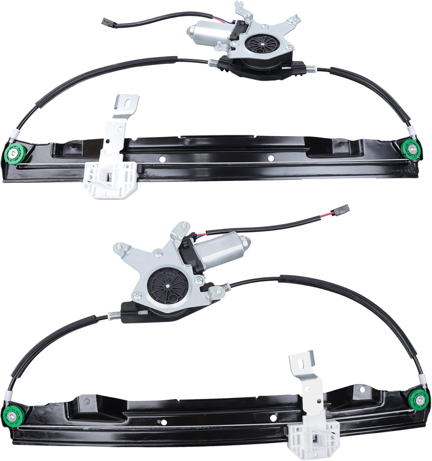 748-506 748-507 Rear Left and Right Power Window Regulator with Motor Replacement for Ford Explorer 2002-2010 Replacement for Lincoln Aviator 2003-2005