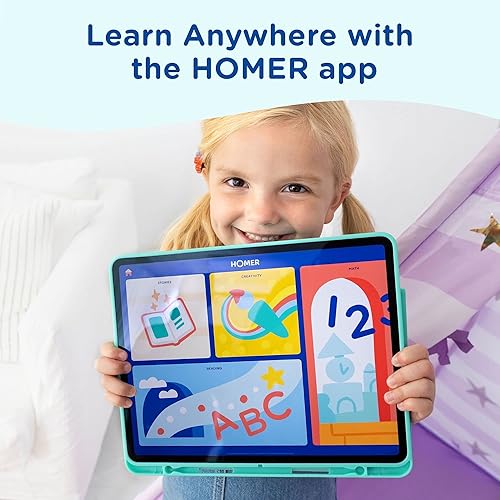 Miniatura 4 de HOMER Juegos de aprendizaje de jardín de infantes juguetes educativos de aprendizaje electrónico incluye suscripción para aprender y cultivar la
